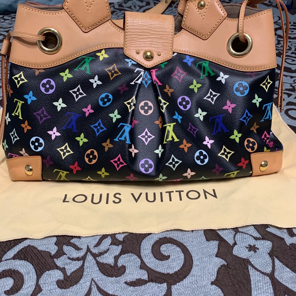 Louis Vuitton Ursula Multicolor Black Noir